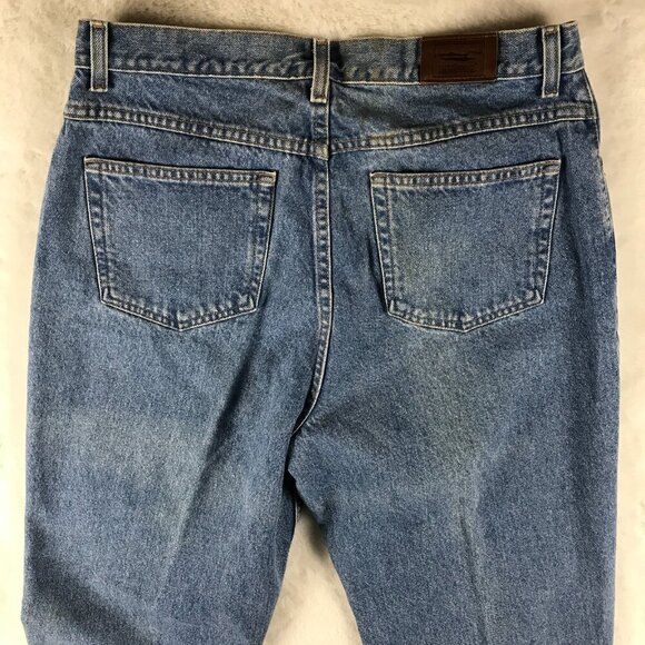 Vintage L.L.BEAN High Waist Mom Jeans Size 16 - Picture 9 of 11